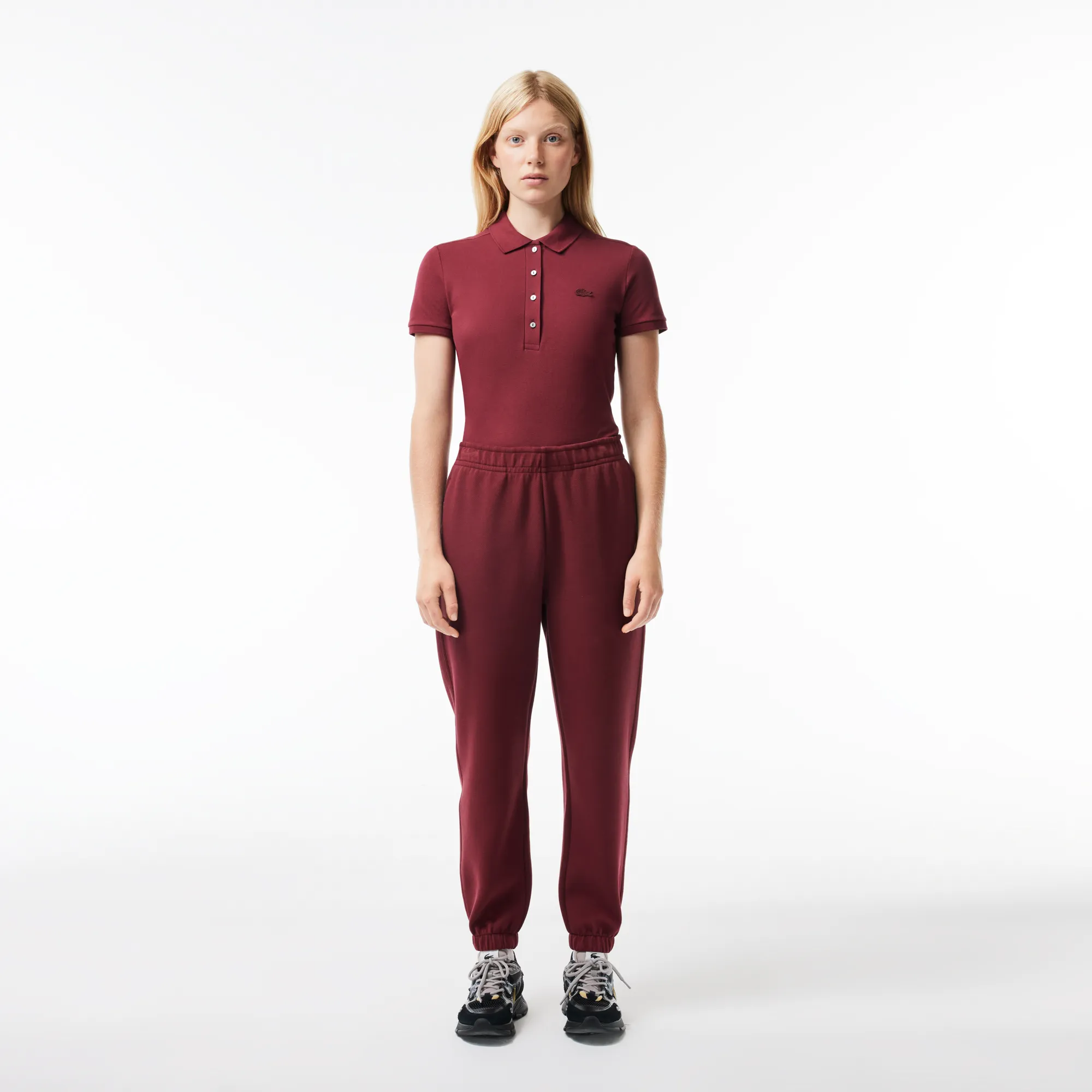 Женские брюки Lacoste SPORT, бордовый, арт. xf7077
