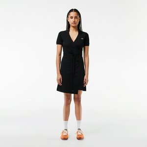 Платье Lacoste с поясом из ткани Пике