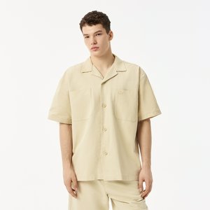 Мужская рубашка Lacoste из хлопка и льна