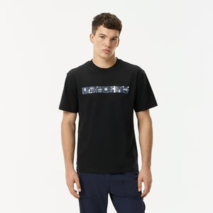 Мужская хлопковая футболка Lacoste Relaxed Fit