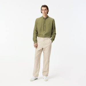 Мужские брюки Lacoste из хлопка и льна