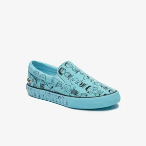 Слипоны Lacoste WL LACE SNOOPY, зеленый, арт. 742cuc0005