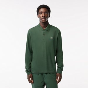 Мужское поло Lacoste с длинным рукавом