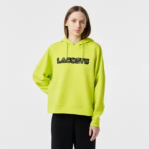 Женская толстовка Lacoste Branded Print Hoodie, желтый, арт. SF2406
