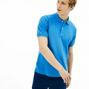 Мужское поло Lacoste Classic Fit, голубой, арт. L1212