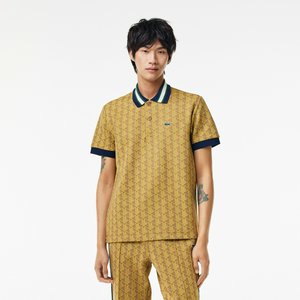 Мужское поло Lacoste Classic Fit с монограммой