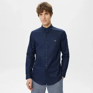 Мужская рубашка Lacoste Slim Fit, синий, арт. CH0342
