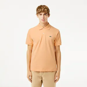 Мужское поло Lacoste L1212 Classic Fit, оранжевый, арт. L1212