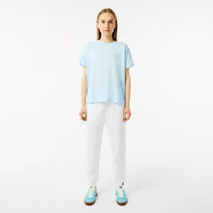 Женские спортивные брюки Lacoste из хлопка, белый, арт. XF0343