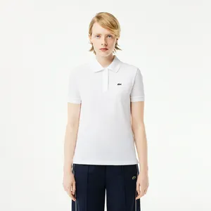 Женское поло Lacoste Classic Fit, белый, арт. PF7839