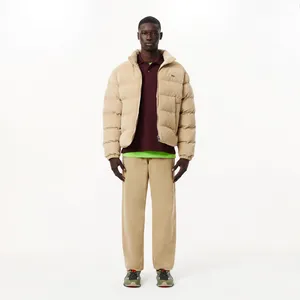 Мужское поло Lacoste Classic Fit с длинным рукавом, бордовый, арт. L1312