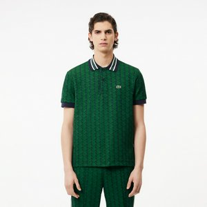 Мужское поло Lacoste Classic Fit с монограммой