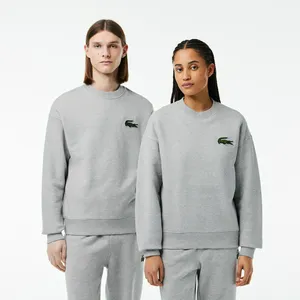 Толстовка Lacoste Unisex из органического хлопка, серый, арт. SH6405