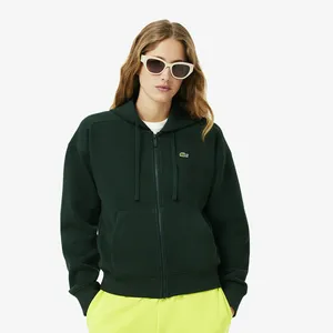Женская толстовка Lacoste с капюшоном, зеленый, арт. SF2669