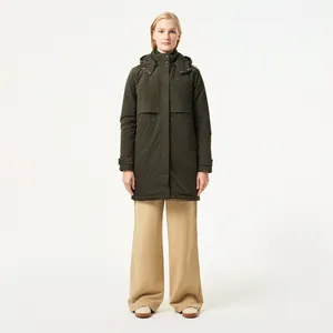 Женская парка Lacoste, хаки, арт. BF2512