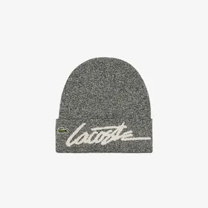 Шапка Lacoste Unisex из хлопка, черный, арт. rb2515