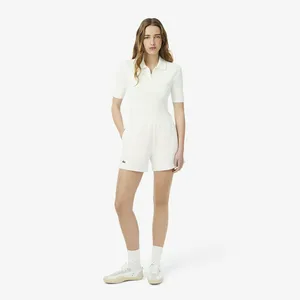 Женские шорты Lacoste из органического хлопка, белый, арт. GF9606