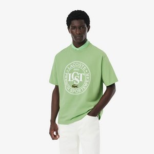 Мужская футболка Lacoste с принтом