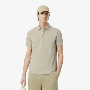 Мужское поло Lacoste PARIS Regular Fit, бежевый, арт. PH5522