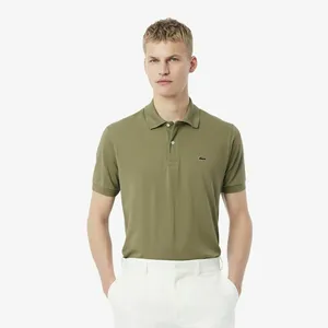 Мужское поло Lacoste из органического хлопка, хаки, арт. PH9851