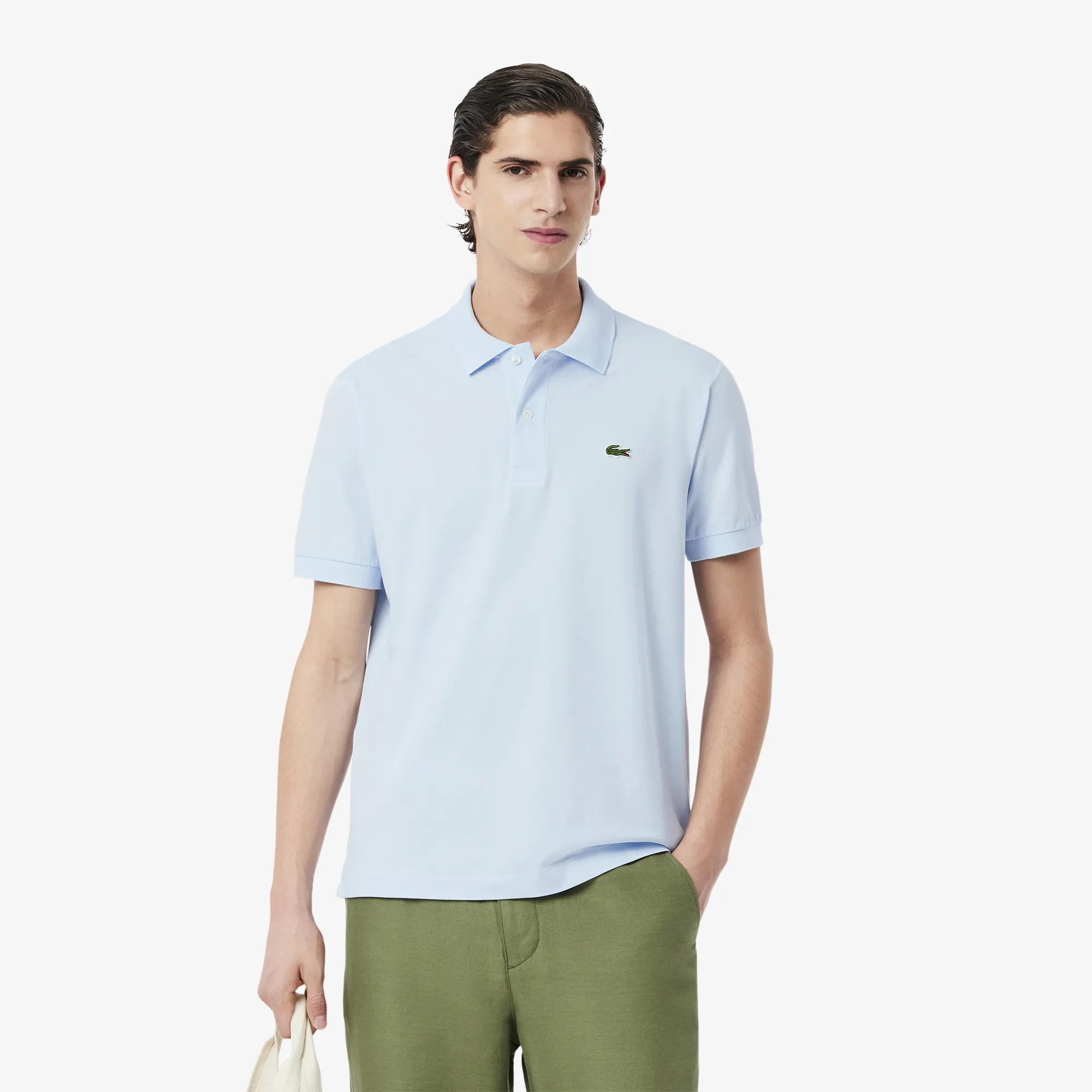 Мужское поло Lacoste, голубой, арт. ph9851