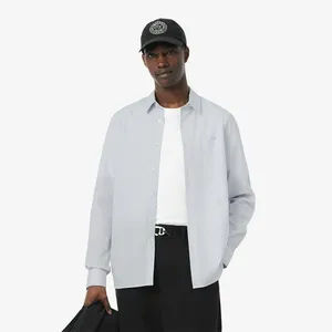 Мужская рубашка Lacoste из хлопка, белый, арт. CH9087