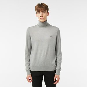 Водолазка Lacoste из мериносовой шерсти