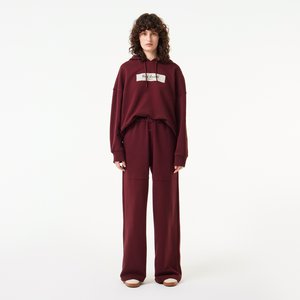 Женские прямые спортивные брюки Lacoste с высокой талией