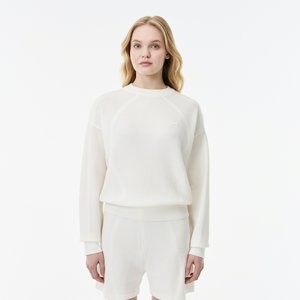 Женский свитер Lacoste из смеси хлопка