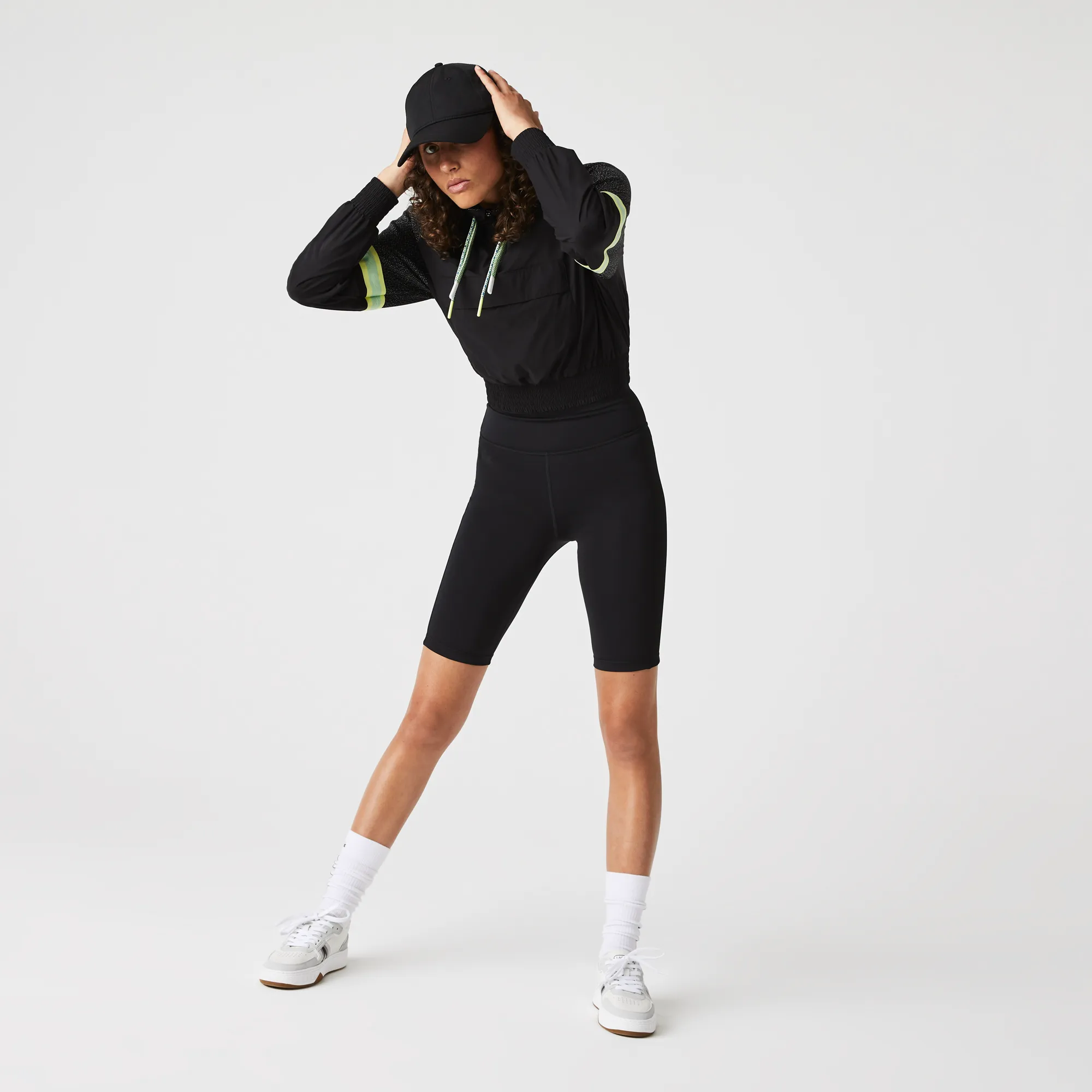 Женские шорты Lacoste SPORT, черный, арт. gf0742