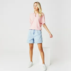 Женские шорты Lacoste Loose Fit, голубой, арт. FF0307