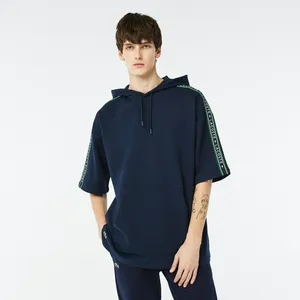 Мужская толстовка Lacoste с коротким рукавом, синий, арт. SH0313