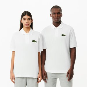 Поло Lacoste L.12.12 Loose Fit Unisex, белый, арт. ph3922
