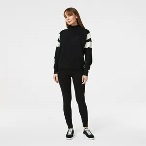 Женские легинсы Lacoste Chino Fit, черный, арт. HF2425