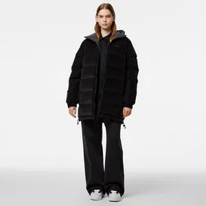 Женская утеплённая двусторонняя куртка Lacoste, черный, арт. BF2419