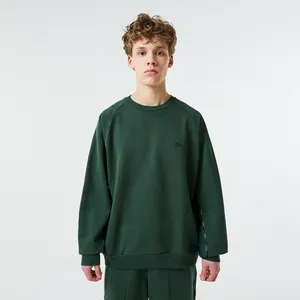 Мужская толстовка Lacoste с круглым вырезом, зеленый, арт. SH2410