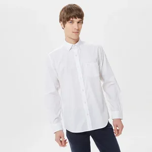 Мужская рубашка Lacoste Regular Fit, белый, арт. CH0340