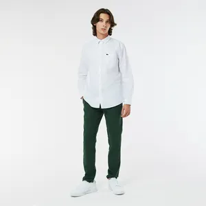 Мужские брюки Lacoste Regular Fit с эластичным поясом, зеленый, арт. HH2421