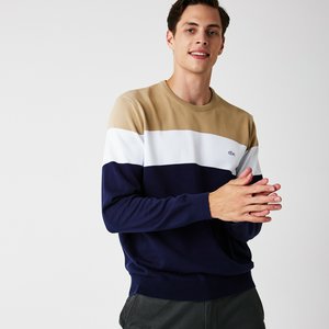 Мужской свитер Lacoste с круглым вырезом