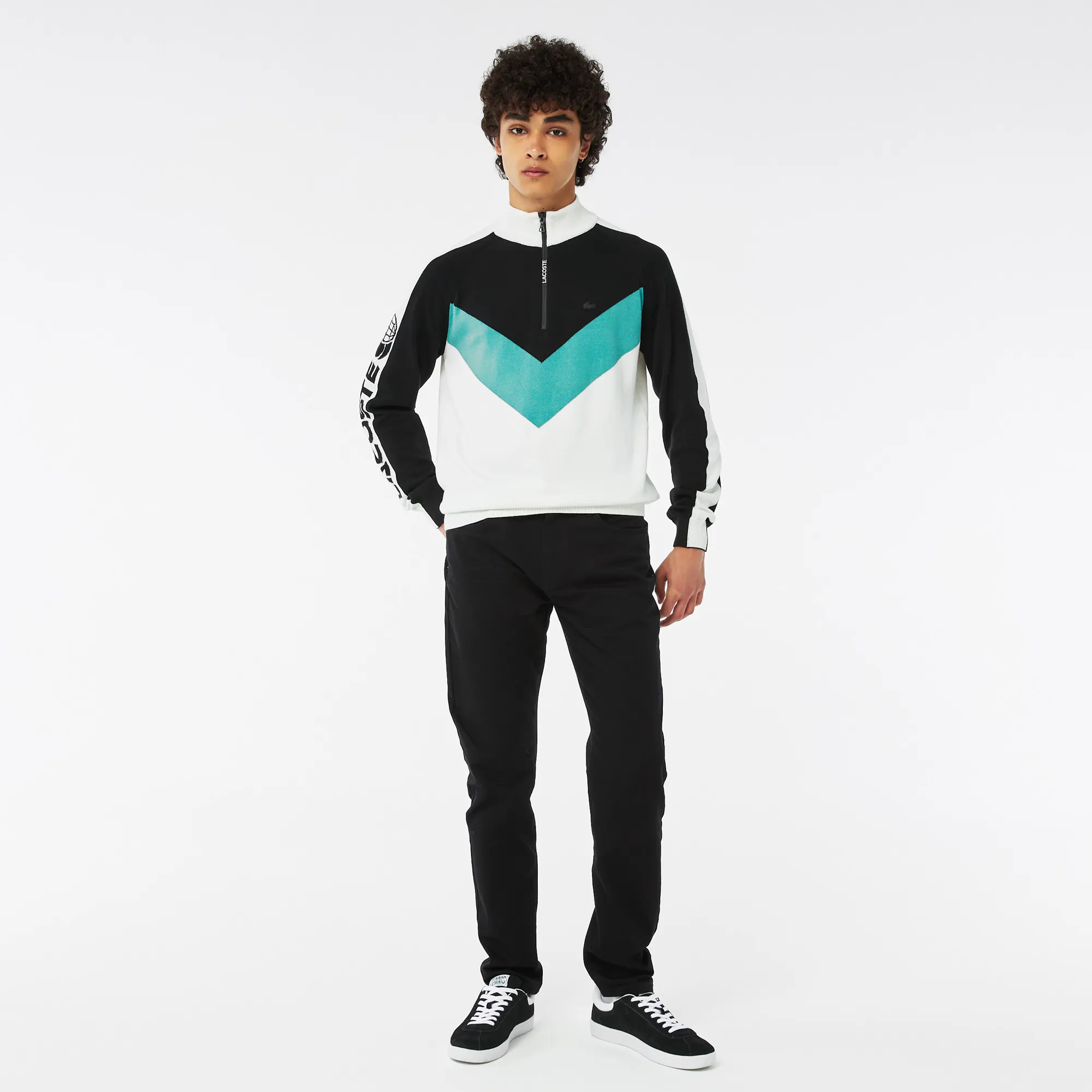 Мужские джинсы Lacoste Regular Fit, черный, арт. hh0307