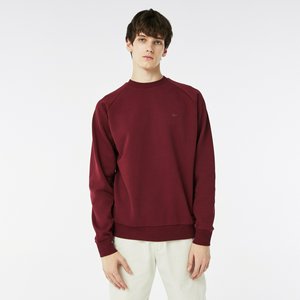 Мужская толстовка Lacoste с круглым вырезом, красный, арт. sh2410
