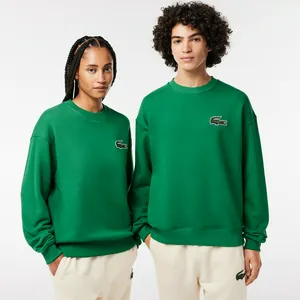 Толстовка Lacoste Unisex из органического хлопка, зеленый, арт. SH6405