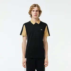 Мужское поло Lacoste из органического хлопка, черный, арт. PH1302