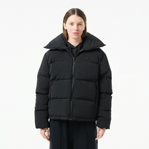 Женский пуховик Lacoste Quilted Puffer, черный, арт. BF2234