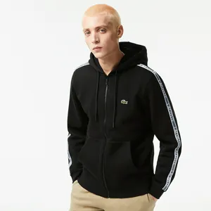 Мужская толстовка Lacoste Classic Fit с флисом, черный, арт. SH5065