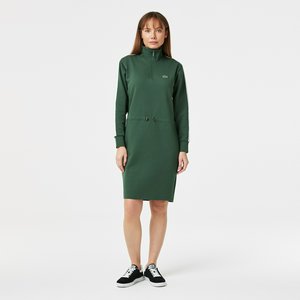 Платье Lacoste с эластичным поясом на молнии