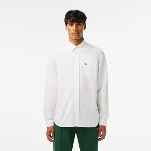 Мужская рубашка Lacoste Regular Fit, белый, арт. CH1911F