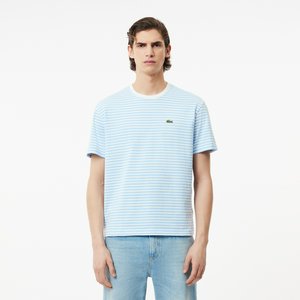 Мужская полосатая футболка Lacoste