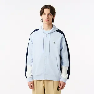 Мужская толстовка Lacoste Colorblock, голубой, арт. SH1301T