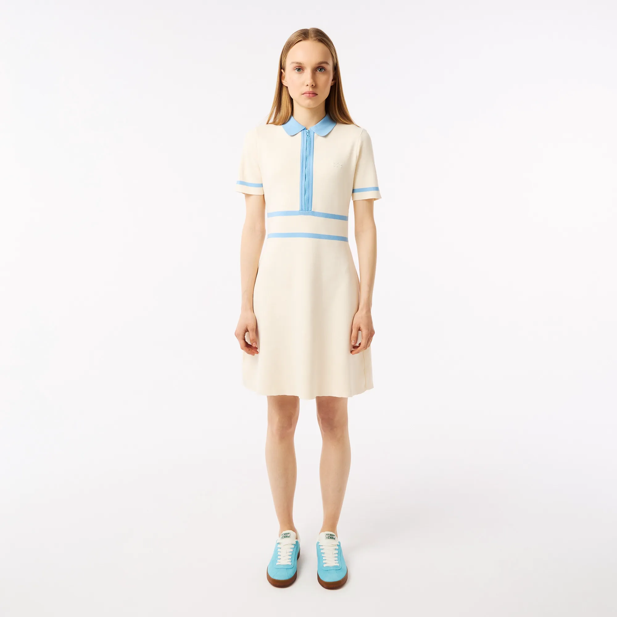 Женское платье Lacoste Contrast Seam, разноцветный, арт. ef0231p